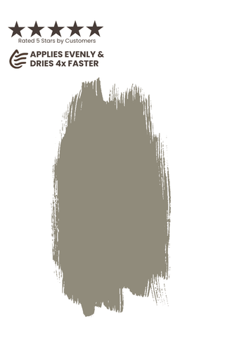 Plush Truffle wood stain color swatch